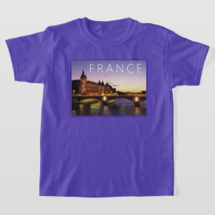Congres aan de rivier de Seine   Parijs, Frankrijk T-shirt