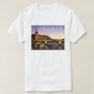 Congres aan de rivier de Seine Parijs, Frankrijk T-shirt