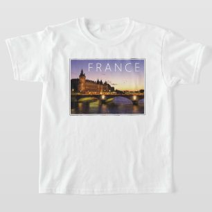 Congres aan de rivier de Seine   Parijs, Frankrijk T-shirt
