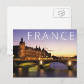 Congres aan de Seine | Parijs, Frankrijk Briefkaart (Voorkant / Achterkant)