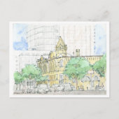 Congres Ave. bij Forth Street, Austin, Texas Briefkaart (Voorkant)