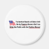 Congres-Bribe Magneet (Voorkant)