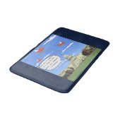 Congres en Pistool praten als varkens vliegen Badmat (Gekanteld)