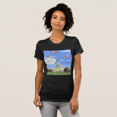Congres & Geweld met Vuurwapens: Pas Als Varkens V T-shirt (Voorkant volledig)