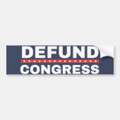 Congres ontdoen van financiering bumpersticker (Voorkant)