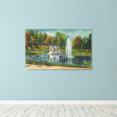 Congres Park War Memorial Uitzicht Canvas Afdruk (Insitu (Houten vloer))