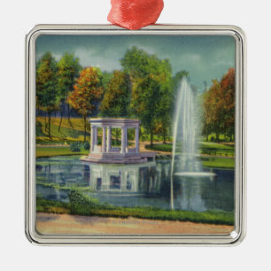 Congres Park War Memorial Uitzicht Metalen Ornament