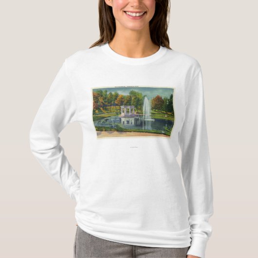 Congres Park War Memorial Uitzicht T-shirt (Voorkant)