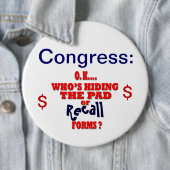 Congres Recall Ronde Button 6,0 Cm (In situ)