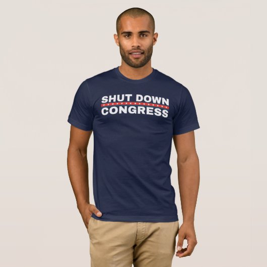Congres sluiten T-shirt (Voorkant volledig)