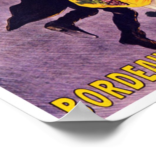 Congres van Bordeaux Students Celebrations  Poster (Hoek)