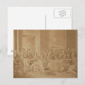 Congres van Wenen, 1815 Briefkaart (Voorkant / Achterkant)