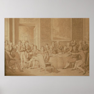 Congres van Wenen, 1815 Poster