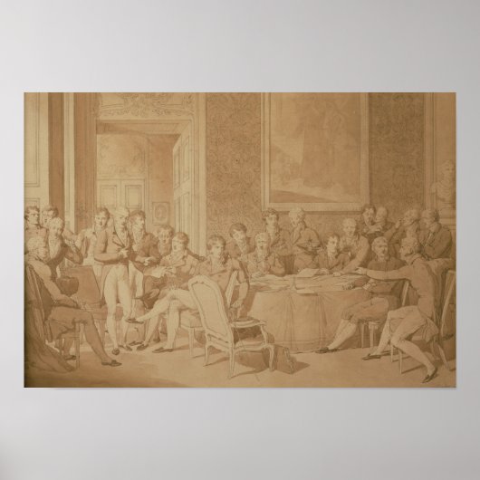 Congres van Wenen, 1815 Poster (Voorkant)