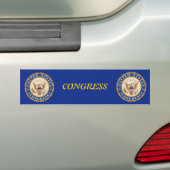 Congres Verenigde Staten Bumpersticker (Op auto)