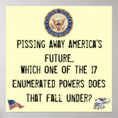 Congresbevoegdheden Poster (Voorkant)