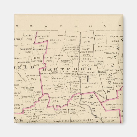 Congresdistricten Magneet (Voorkant)