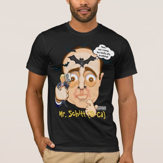 Congreslid Adam Schiff - T-shirt Toon van Bubba (Voorkant)