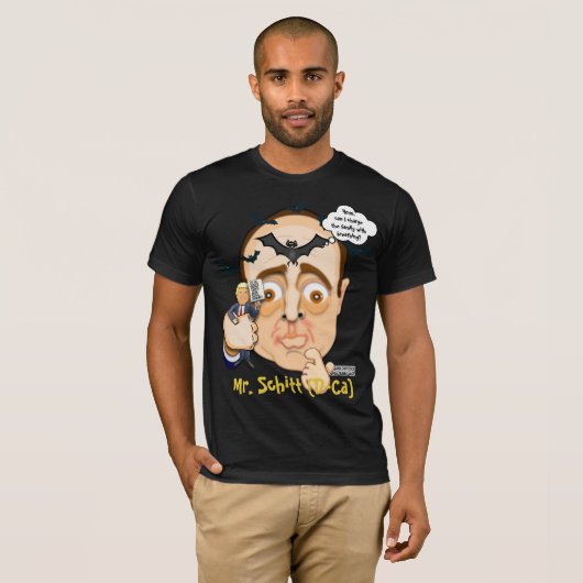 Congreslid Adam Schiff - T-shirt Toon van Bubba (Voorkant volledig)
