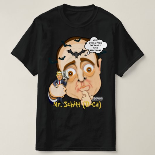 Congreslid Adam Schiff - Toon T-shirt van Bubba T- (Design voorkant)