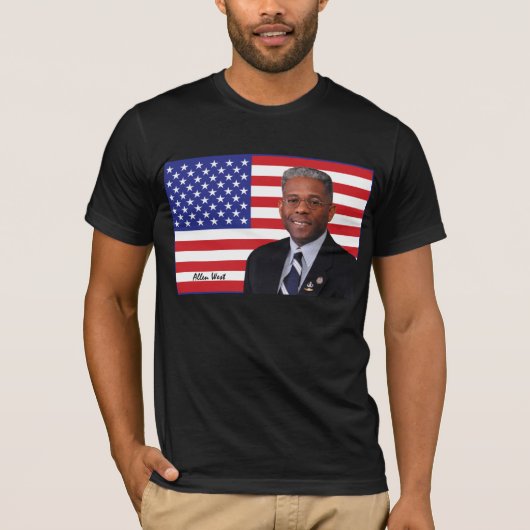 Congreslid Allen West T-shirt (Voorkant)