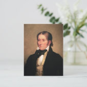 Congreslid Davy Crockett door Chester Harding Briefkaart (Staand voorkant)