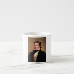 Congreslid Davy Crockett door Chester Harding Espresso Kop
