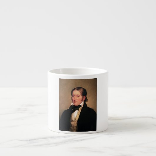 Congreslid Davy Crockett door Chester Harding Espresso Kop (Voorkant)