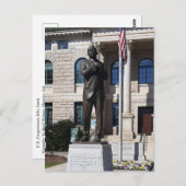 Congreslid John Lewis-herdenkingspostkaart Briefkaart (Voorkant / Achterkant)