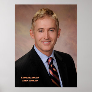 Congreslid Trey Gowdy Poster