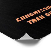Congreslid Trey Gowdy Poster (Hoek)