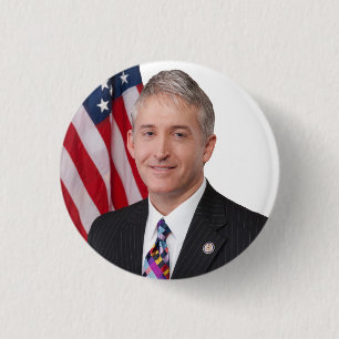 Congreslid Trey Gowdy Ronde Button 3,2 Cm