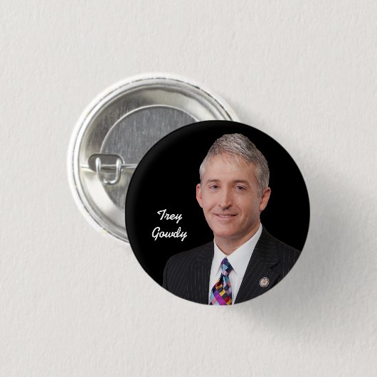 Congreslid Trey Gowdy Ronde Button 3,2 Cm (Voorkant /achterkant)