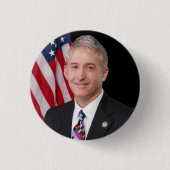 Congreslid Trey Gowdy Ronde Button 3,2 Cm (Voorkant)