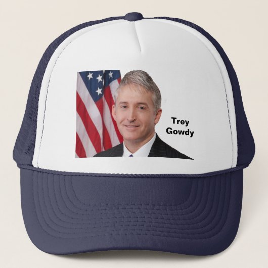 Congreslid Trey Gowdy Trucker Pet (Voorkant)