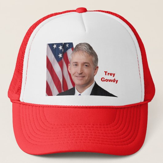 Congreslid Trey Gowdy Trucker Pet (Voorkant)