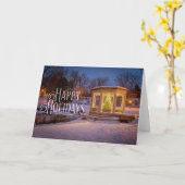 Congress Park Holiday Card Kaart (Gele Bloem)