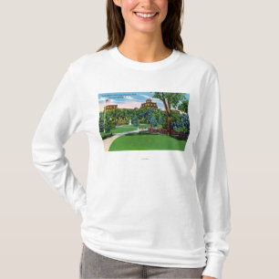 Congress Park Uitzicht van het Grand Union Hotel T-shirt