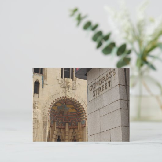 Congress St, Detroit, Michigan, Guardian Building Briefkaart (Staand voorkant)