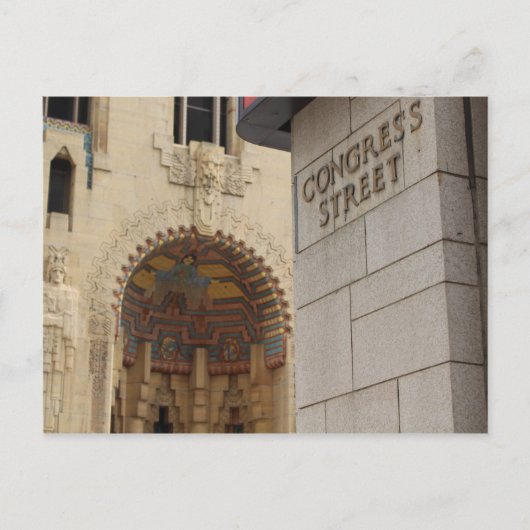 Congress St, Detroit, Michigan, Guardian Building Briefkaart (Voorkant)