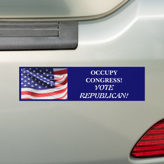 CONGRESS STEMMING REPUBLICAN BUMPERSTICKER (Op auto)
