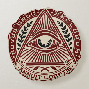 Congressional Seal Worpdekens Rond Kussen