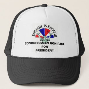 CONGRESSMAN RON PAUL VOOR PRESIDENT TRUCKER PET