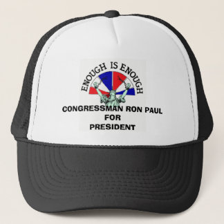 CONGRESSMAN RON PAUL VOOR PRESIDENT TRUCKER PET
