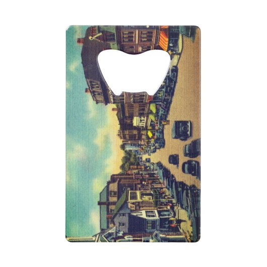  Congresstraat, Portsmouth, NH Foto Creditkaart Flessenopener (Voorkant)