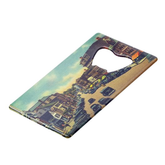  Congresstraat, Portsmouth, NH Foto Creditkaart Flessenopener (Voorkant Gekanteld)