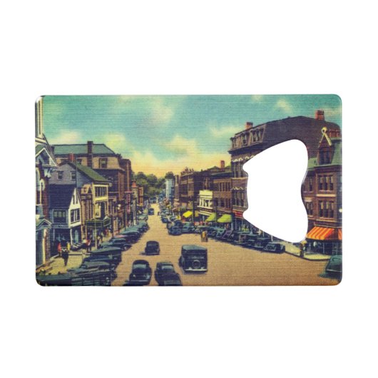  Congresstraat, Portsmouth, NH Foto Creditkaart Flessenopener (Voorkant (Horizontaal))