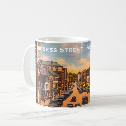  Congresstraat, Portsmouth, NH Foto Koffiemok (Voorkant links)