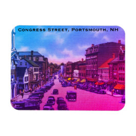  Congresstraat, Portsmouth, NH Foto Magneet