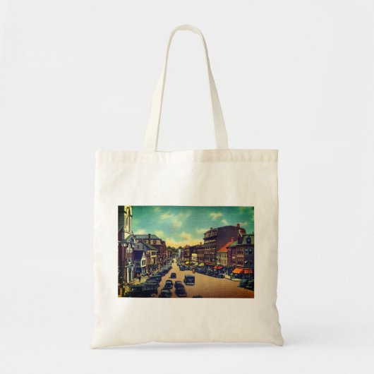  Congresstraat, Portsmouth, NH Foto Tote Bag (Voorkant)